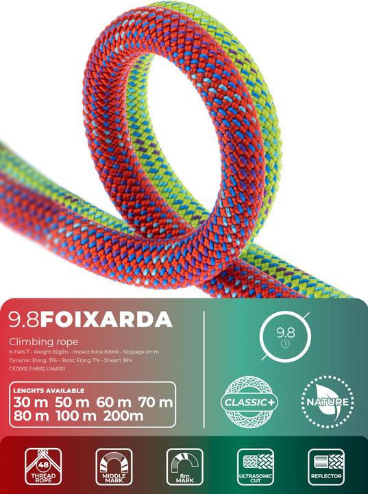 Produktbild Fixe 9.8 Foixarda (40 m)