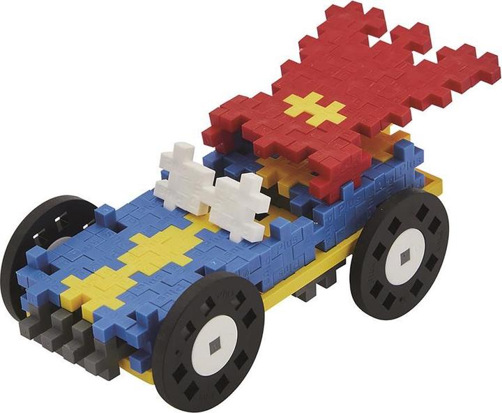 Actual product image Plus-Plus Creative building blocks car superhero