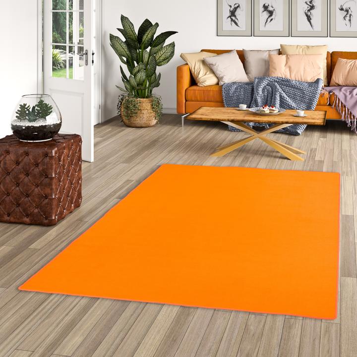 Actual product image Snapstyle Basic velour carpet Carla (133 x 133 cm)
