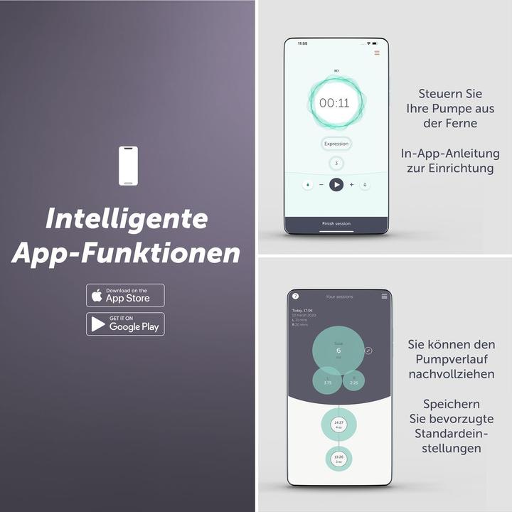 Image du produit Elvie Stride 2 - Elektrische Einzelmilchpumpe
