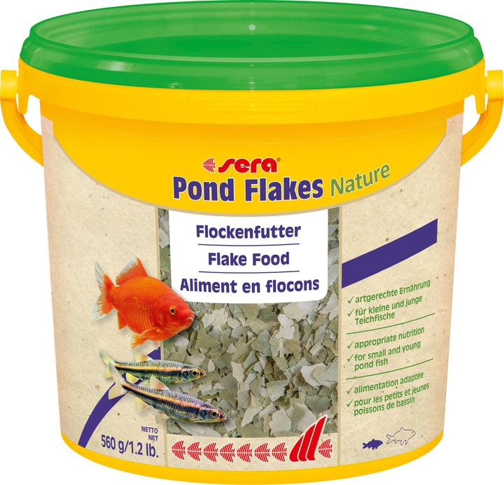 Immagine prodotto Sera Scaglie di stagno 3.8L (Pesce di stagno, Minori, 3800 ml)