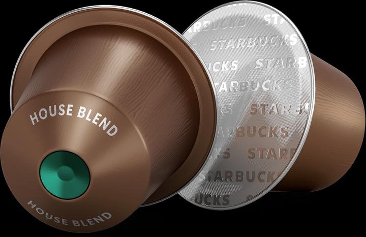 Actual product image Starbucks House Blend by Nespresso Medium Roasts (10 x Port.)