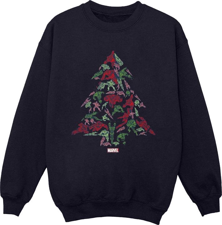Image du produit - Sweat AVENGERS CHRISTMAS TREE - Garçon (128)