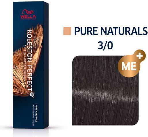 Produktbild Wella Koleston Perfect Me+ Pure Naturals (3/0 Dunkelbraun)