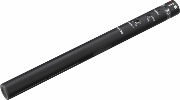 Sony Shotgun Electret Condenser M/S stereo microphone, high sensitivity, low inherent noise, extreme dura
