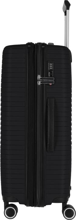 Immagine prodotto Travelite Set di valigie Orbita a 4 ruote 3 pezzi con piega elastica (208 l, Bagaglio a mano (fino a 50 litri), M (50 - 90l), L (90 - 115l))
