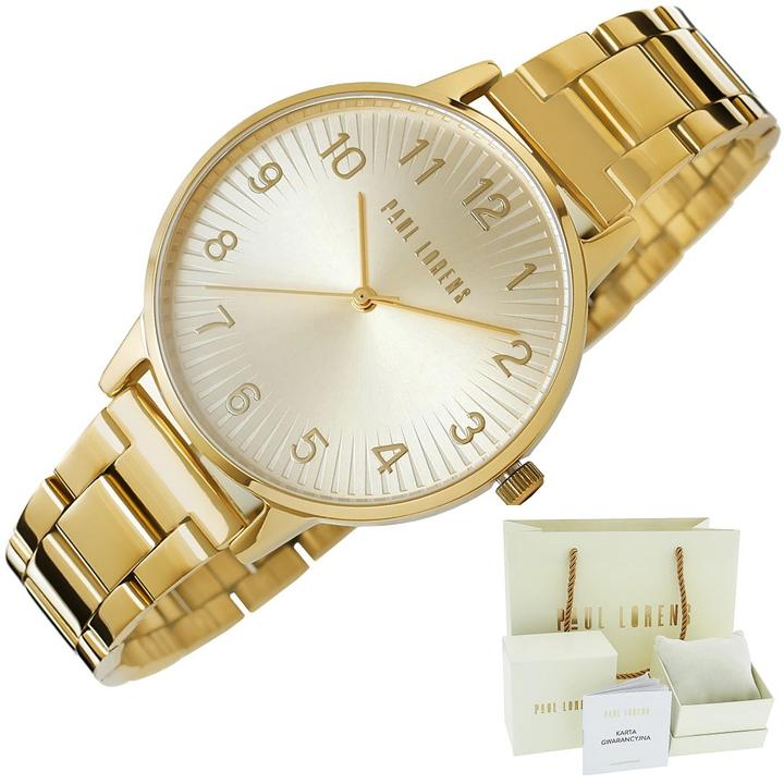 Actual product image Paul Lorens WOMEN'S WATCH - 11715B3-4D1 (zg503c) + BOX (180 mm)