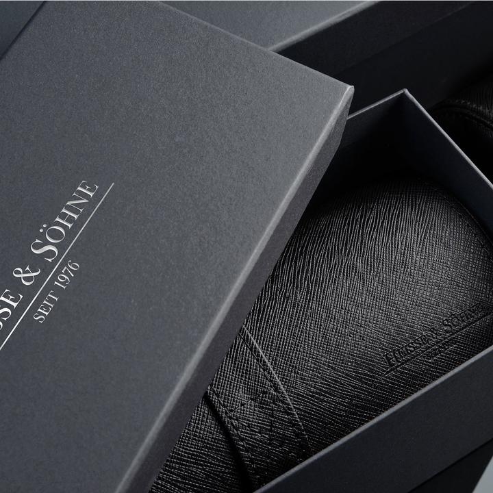 Actual product image Heisse & Söhne Watch roll Rondo 5 - Black / Blue