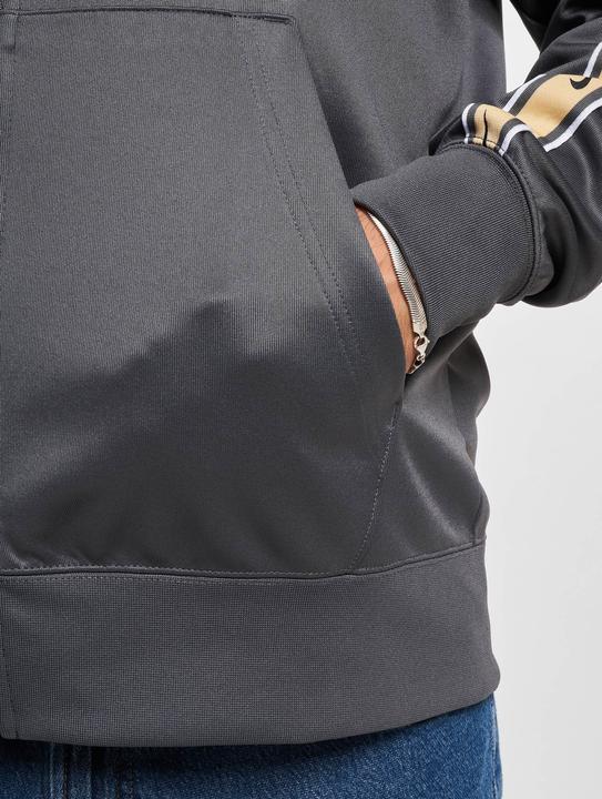 Actual product image Nike M Nsw Repeat Sw Pk Fz Hoody,Ir Iron Grey/Black/Sesame M (M)