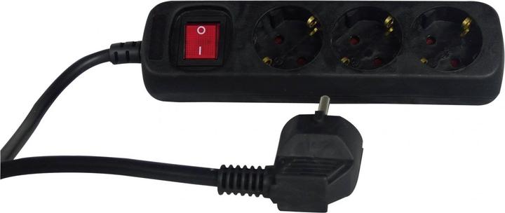 Produktbild REV Tischsteckdose 3-fach 1,4 m mit Schalter (3 x, CEE 7/3, 1.40 m)