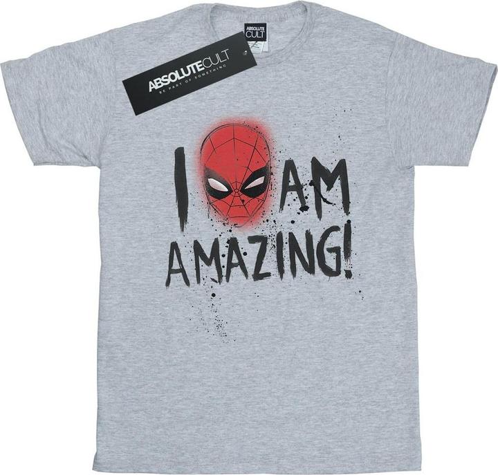 Immagine prodotto Spider-Man I Am Amazing Maglietta Uomo (XXL)