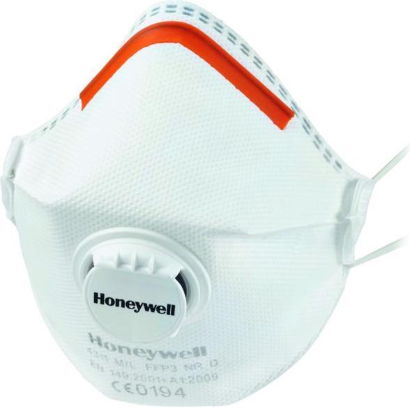 Immagine prodotto Honeywell Set di mascherine di protezione, pieghevoli Serie 4000 (FFP3, 10 x)