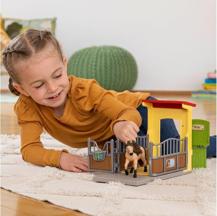 Produktbild Schleich Ponybox mit Islandpferd Hengst
