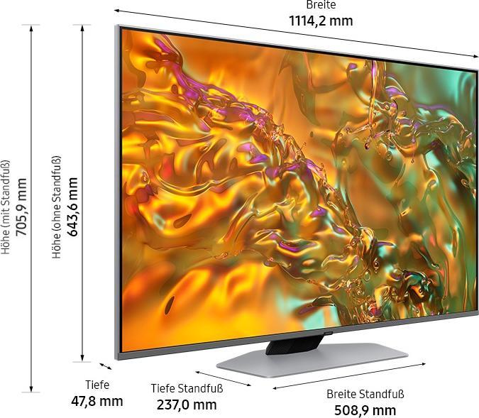 Image du produit Samsung GQ50Q80DATXZG (50", Q80D, QLED, 4K, 2024)