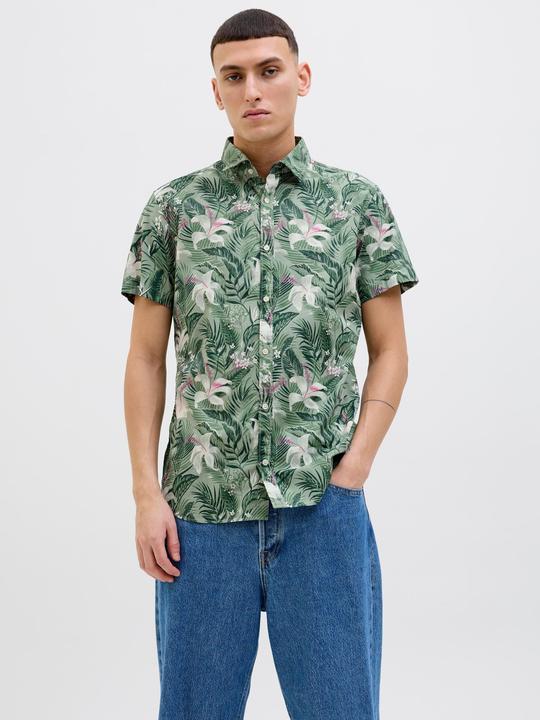 Immagine prodotto Jack & Jones Jjhawaii Aop Shirt Ss Ln (XL)