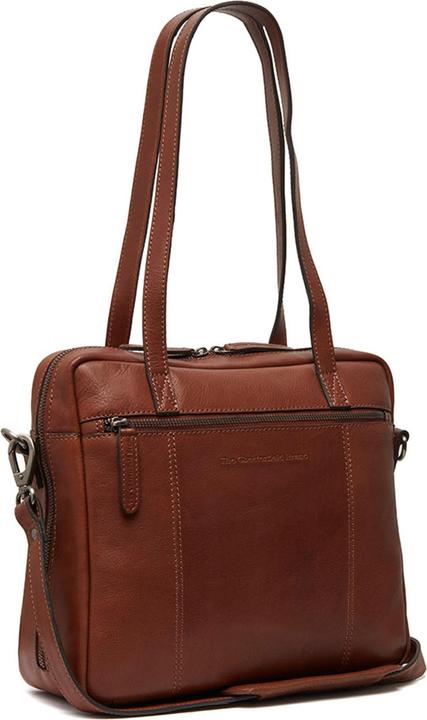 The Chesterfield Brand Puglia Schultertasche Leder 27 cm Laptopfach
