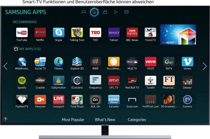 Produktbild Samsung GQ65Q80RGTXZG (65", QLED, 4K, 2019)