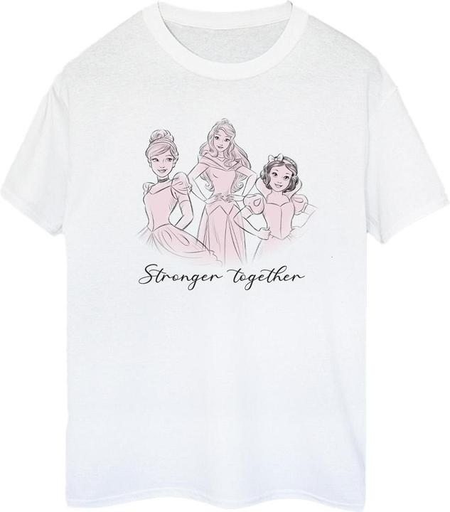 Immagine prodotto Disney Princesses Stronger Together Maglietta Ampia Donna (M)