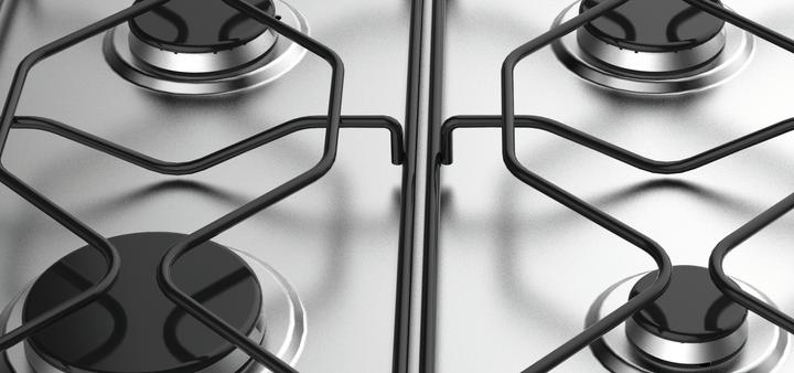 Actual product image Indesit PAA 642 IX/I WE1 Stainless steel Built-in 58 cm Gas 4 Cooker(s)