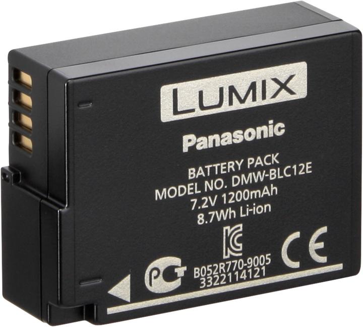 Actual product image Panasonic Dmw-Blc12e (1 pcs., Device specific, 1200 mAh)