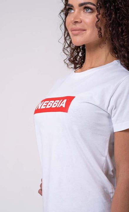 Actual product image Nebbia Women's Basic T-Shirt 592 White (M)