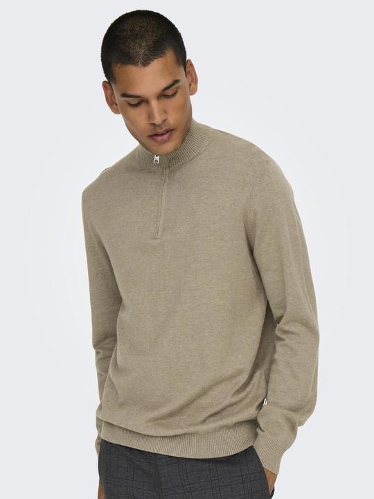 Produktbild Only & Sons Normal geschnitten Rundhalsausschnitt Pullover Strickpullover (XL)