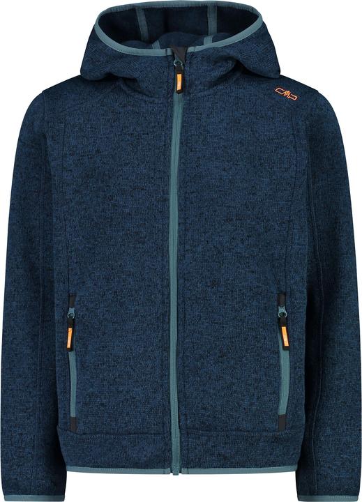 Actual product image CMP Campagnolo Boy's Jacket Fix Hood Jacquard Knitted (110)