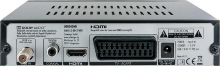 Image du produit Schwaiger DSR500HD (DVB-S2)