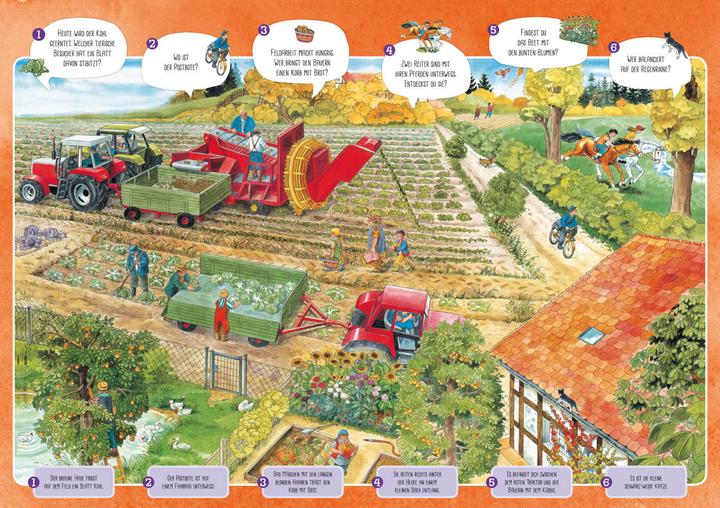 Produktbild Das Wimmelbuch vom Bauernhof (Deutsch, Anne Suess, 2022)