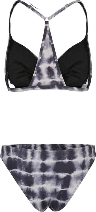 Actual product image Urban Classics Ladies Tie Dye Triangle Back Bikini - 15629 (S)
