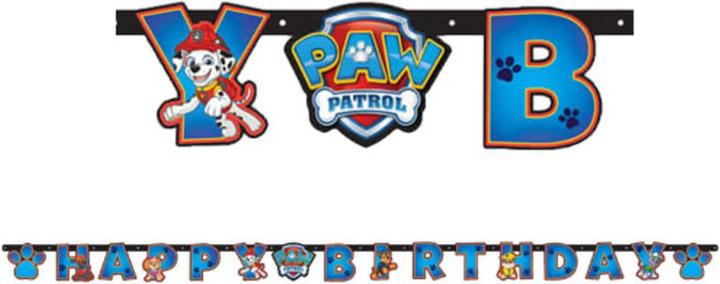 Image du produit Paw Patrol Guirlande Pat' Patrouille Anniversaire