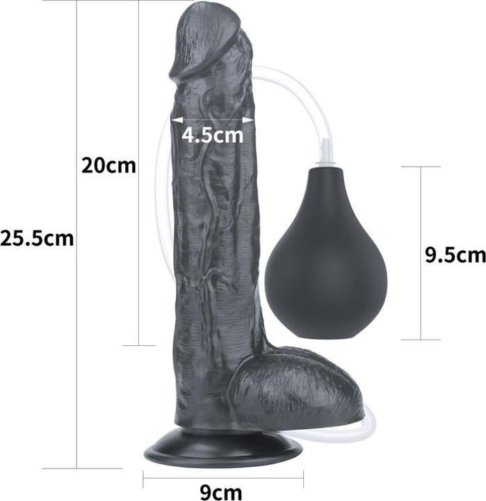 Immagine prodotto Lovetoy Dildo Squirting 10 Nero
