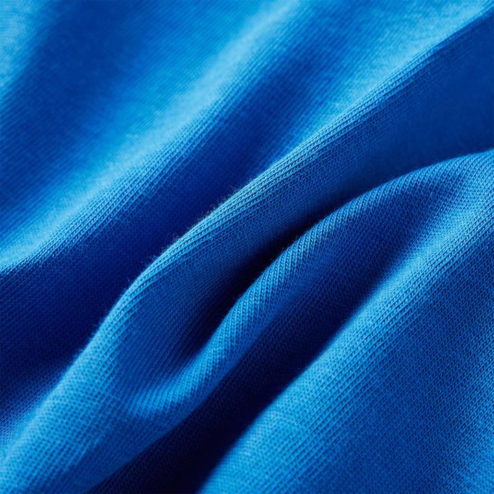 Actual product image VidaXL Children's long-sleeved shirt cobalt blue 104,Material: 100 (104)