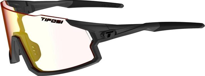 Tifosi STASH CLARION FOTOTEC matte Gunmetal-Brille (1 Clarion Red PHOTOCHROME-Glas 74 %–14 % Lichtdu