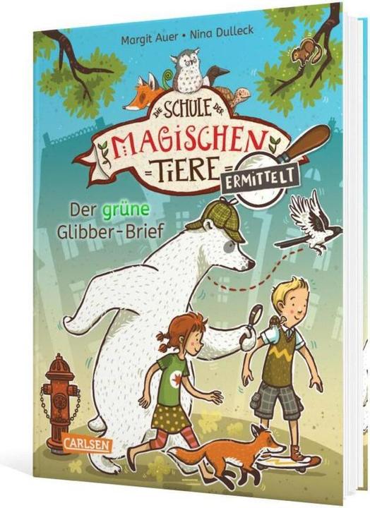 Actual product image Die Schule der magischen Tiere ermittelt 1: Der grüne Glibber-Brief (Zum Lesenlernen) (German, Nina Dulleck, Margit Auer, 2020)