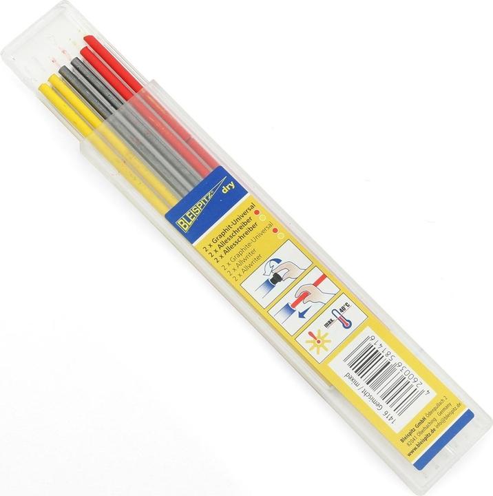 Produktbild Bleispitz Ersatzminen gemischt (Ersatzmine, Rot)