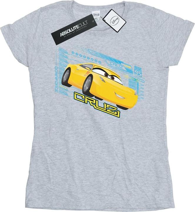 Actual product image Disney Womens/Ladies Cars Cruz Ramirez Cotton T-Shirt (L)