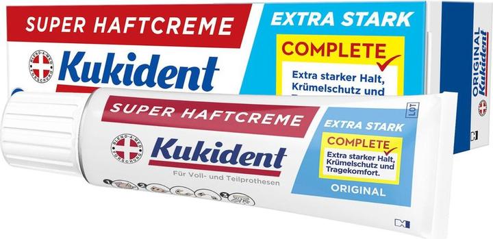 Actual product image Kukident Adhesive Cream Extra Strong (47 ml)