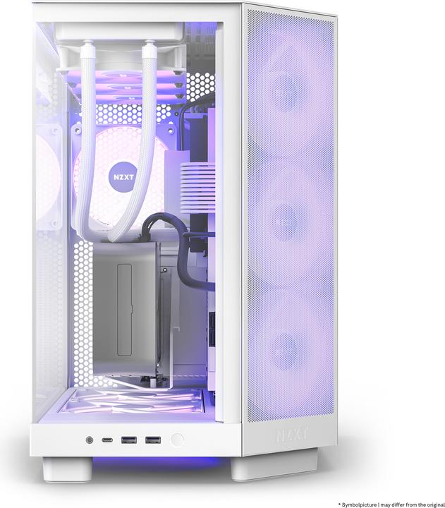 Actual product image NZXT H6 Air Flow RGB (mATX, Mini-ITX, ATX)