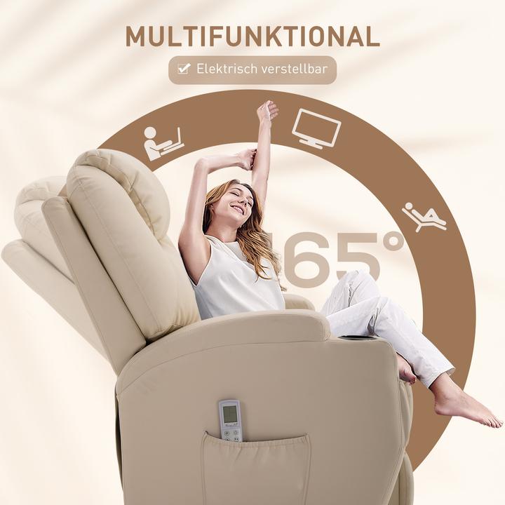 Produktbild Homcom Massagesessel mit Liegefunktion