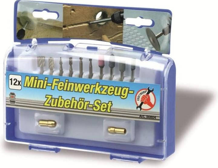 Actual product image BGS High Precision Drill Accessory Set 12 pcs. (3 mm)