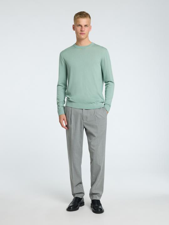 Produktbild Selected Homme 100% Merinowoll Pullover mit Rundhalsausschnitt (M)