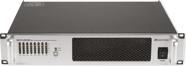 Immagine prodotto Omnitronic Amplificatore da installazione a 8 canali MCD-4008 MK2
