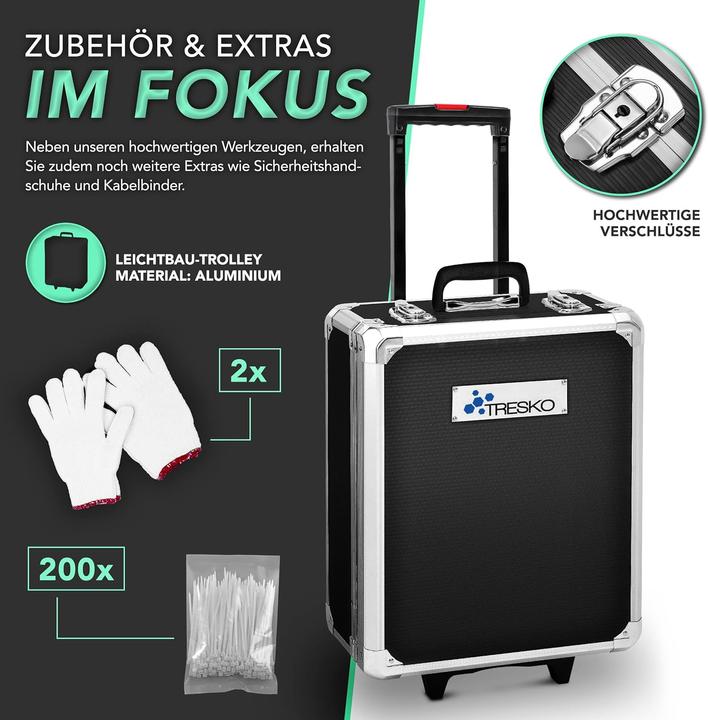 Image du produit Tresko Kit d'outils (949 pièces)