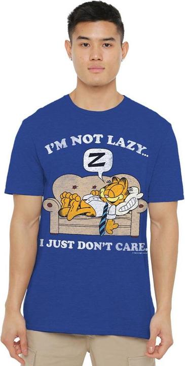 Actual product image Garfield Unisex Adult Not Lazy T-Shirt (3XL)