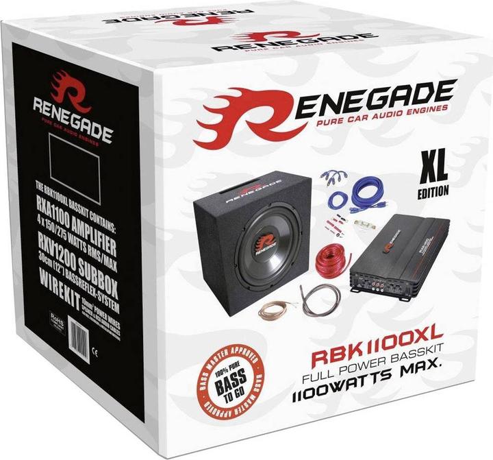 Actual product image Renegade RBK1100XL bass kit (600 W)