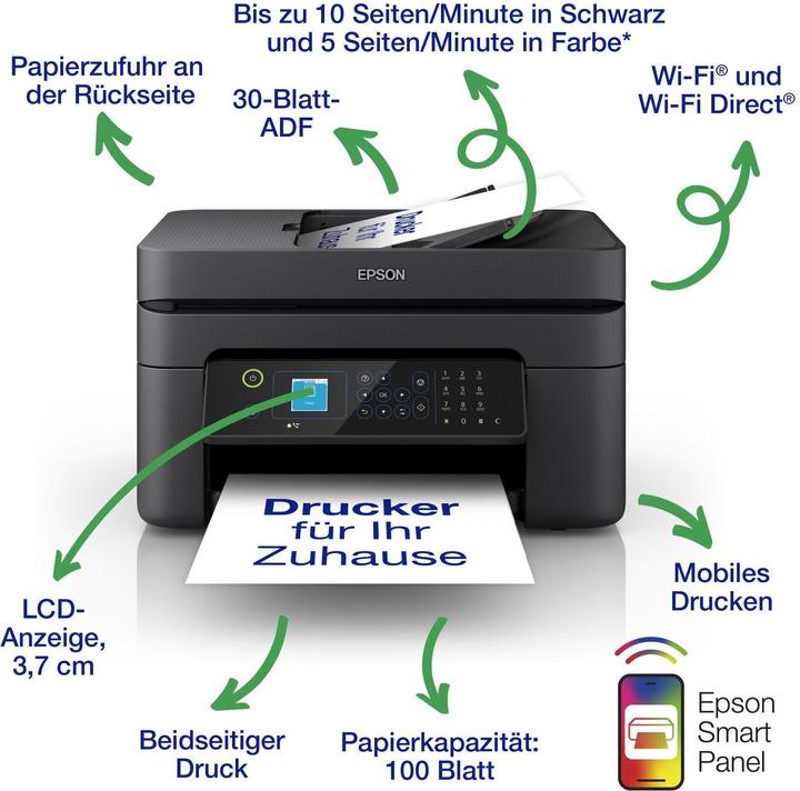 Image du produit Epson WorkForce WF-2935DWF (Encre, Couleur)