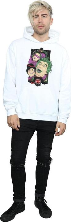 Actual product image Mens Batman TV Series Rogues Gallery Hoodie (L)