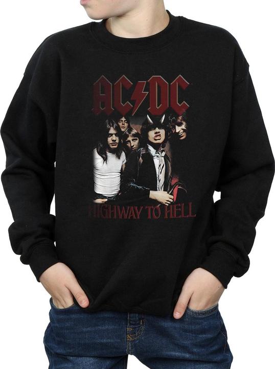Produktbild AC/DC Boys Highway To Hell Cotton Sweatshirt (140, 146)