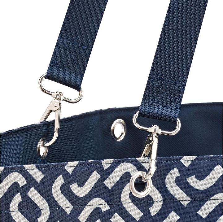 Produktbild reisenthel Tasche Shopper XL Signature Marineblau/Weiss